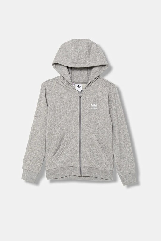 Детская кофта adidas Originals с капюшоном серый JX2790