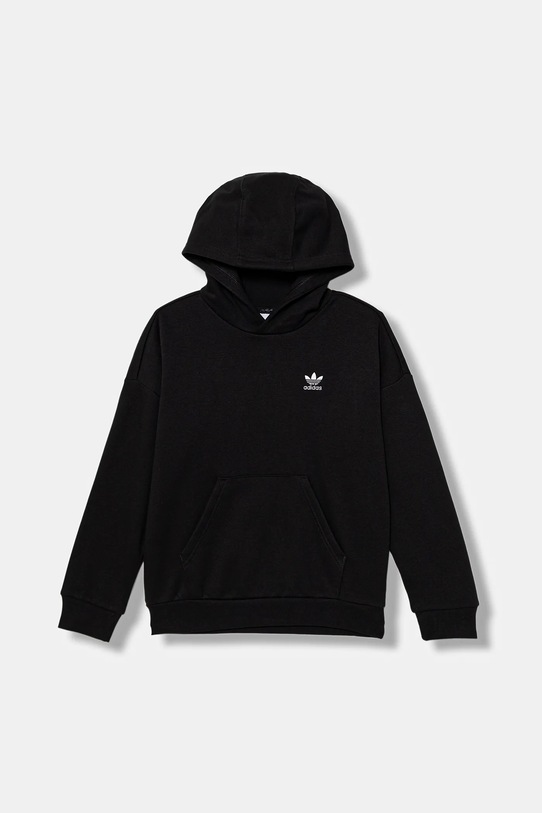 adidas Originals bluză copii imprimeu negru JX2796