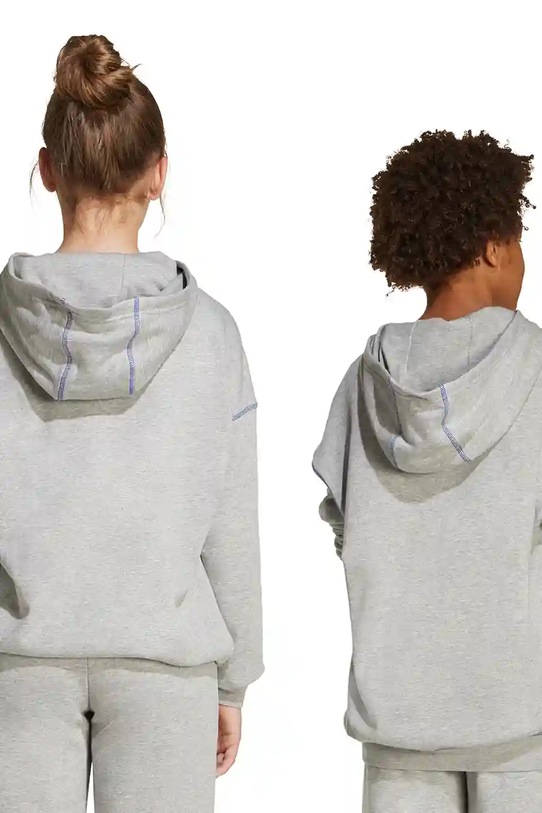 Παιδική μπλούζα adidas Originals JX5266 γκρί AW25