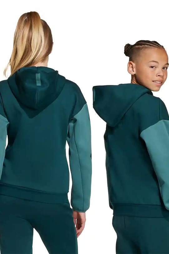 Дитяча кофта adidas JX9929 зелений