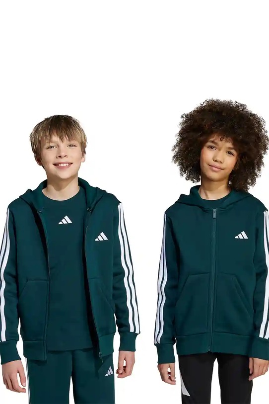 adidas bluză copii uni verde JY4978