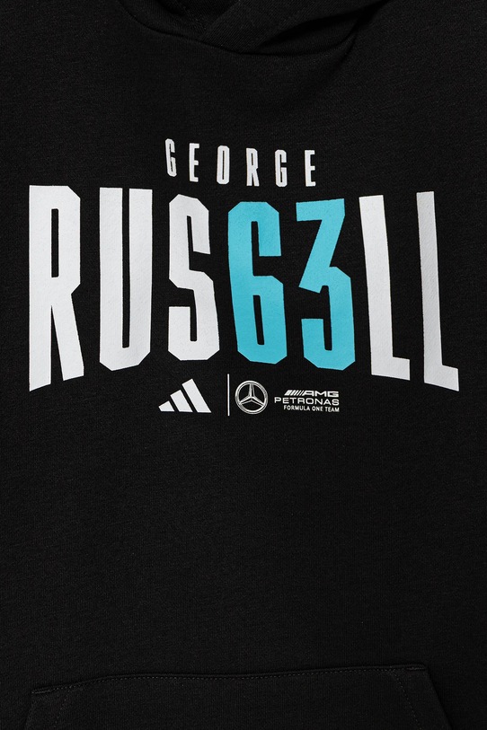 Chlapec Detská mikina adidas Performance MERCEDES JZ8904 čierna