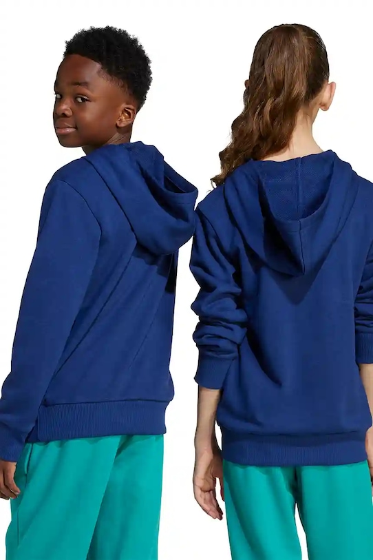 adidas bluză copii KB7312 bleumarin