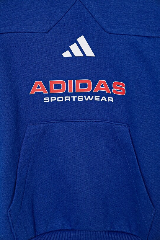 Chlapec Detská mikina adidas KB7712 modrá