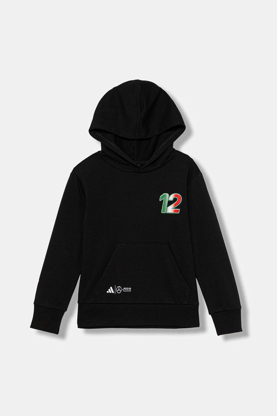 Детски суичър adidas Performance MERCEDES KD7302 черен AW25