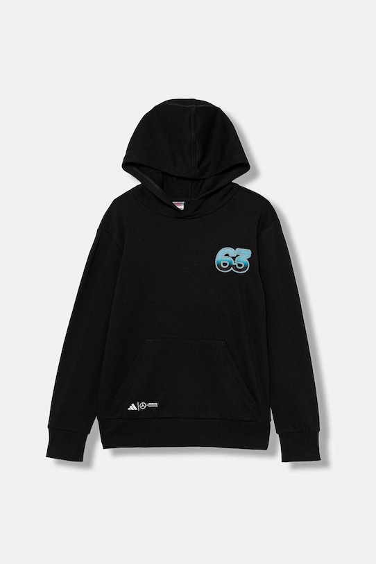 Детски суичър adidas Performance MERCEDES KD7308 черен AW25