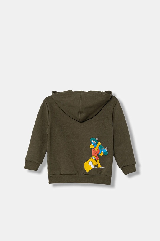 Детски суичър adidas JL9198 зелен AW25