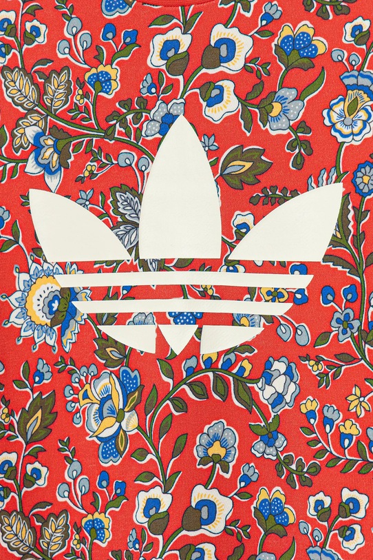 Момче Детски суичър adidas Originals JV7827 червен