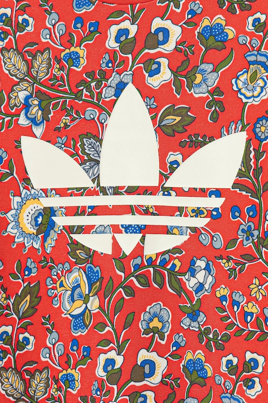 adidas Originals bluza dziecięca czerwony JV7827