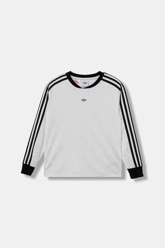 adidas Originals longsleeve copii JW2850 alb AW25