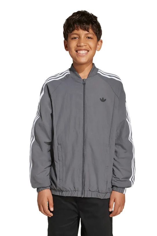 Хлопчик Дитяча кофта adidas Originals JX3882 сірий