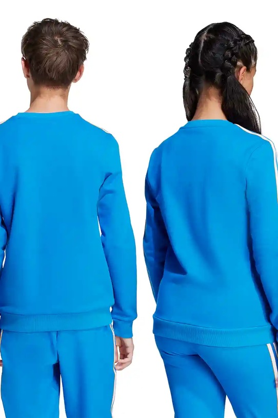 Бавовняна кофта adidas Performance REAL MADRID JY1084 блакитний