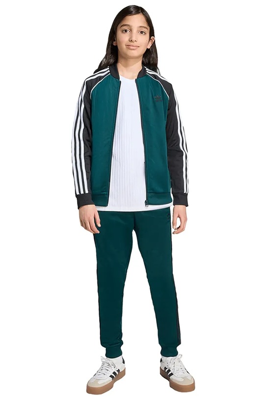 Αγορίστικα Παιδική μπλούζα adidas Originals JV8565 πράσινο