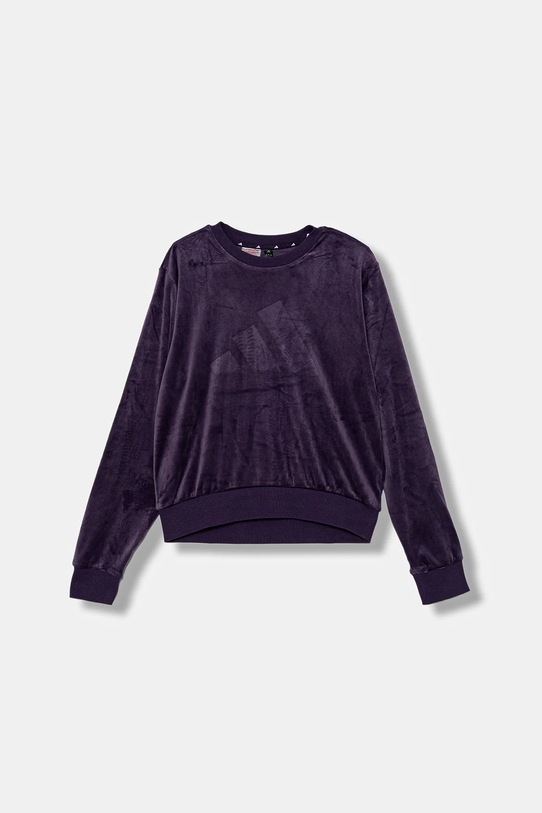 Детски суичър adidas JW2437 виолетов AW25