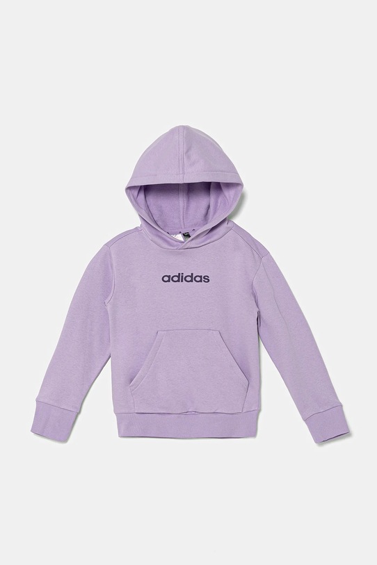 Dětská mikina adidas JX8759 fialová AW25