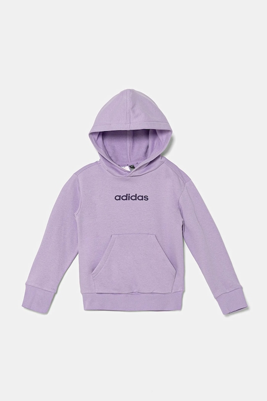 Dětská mikina adidas JX8759 fialová AW25