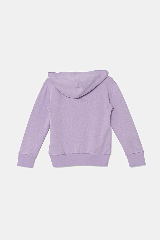 CHLAPEC Dětská mikina adidas JX8759 fialová