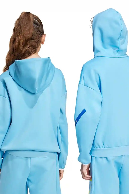 adidas Performance bluza dziecięca MESSI KB2136 niebieski