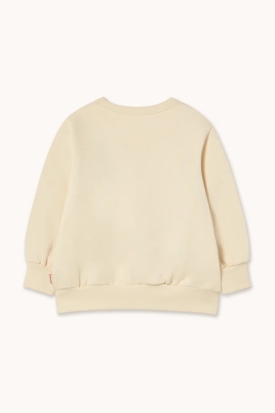 Tinycottons bluza bawełniana dziecięca BEANIE GRAPHIC SWEATSHIRT AW25.291 beżowy AW25