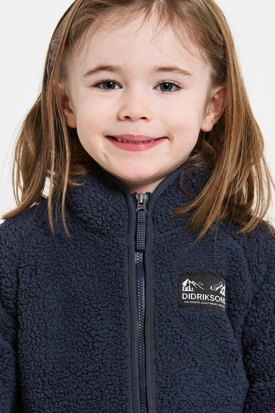 Didriksons bluza polarowa GIBBS KIDS FULLZIP 2 505577.9BYA