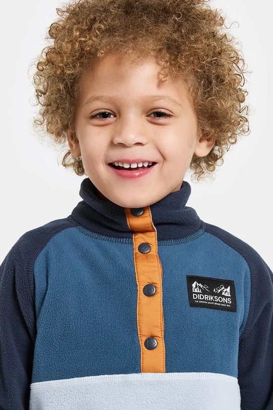 Didriksons bluză MONTE KIDS HALF BU 4 505590.9BYA albastru