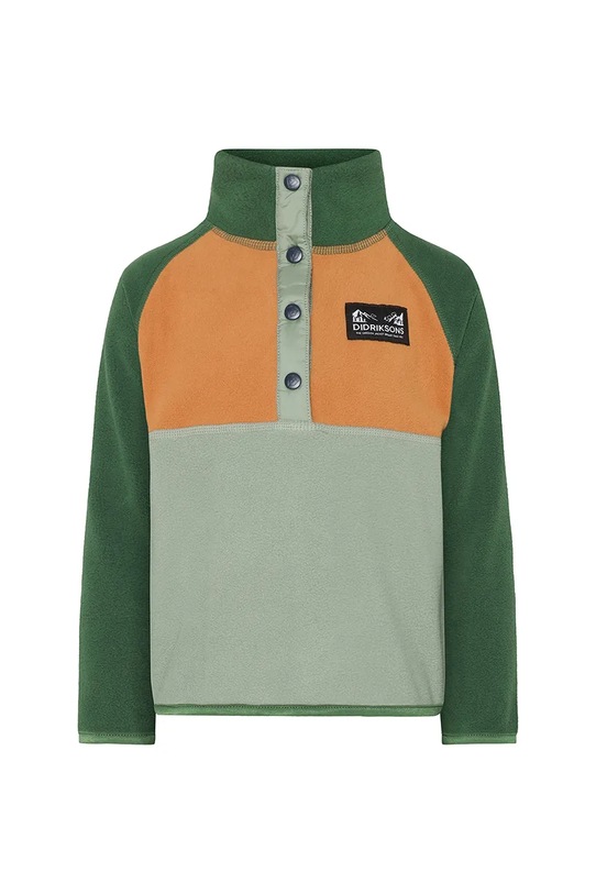 Суичър Didriksons MONTE KIDS HALF BU 4 505590.9BYA зелен AW25