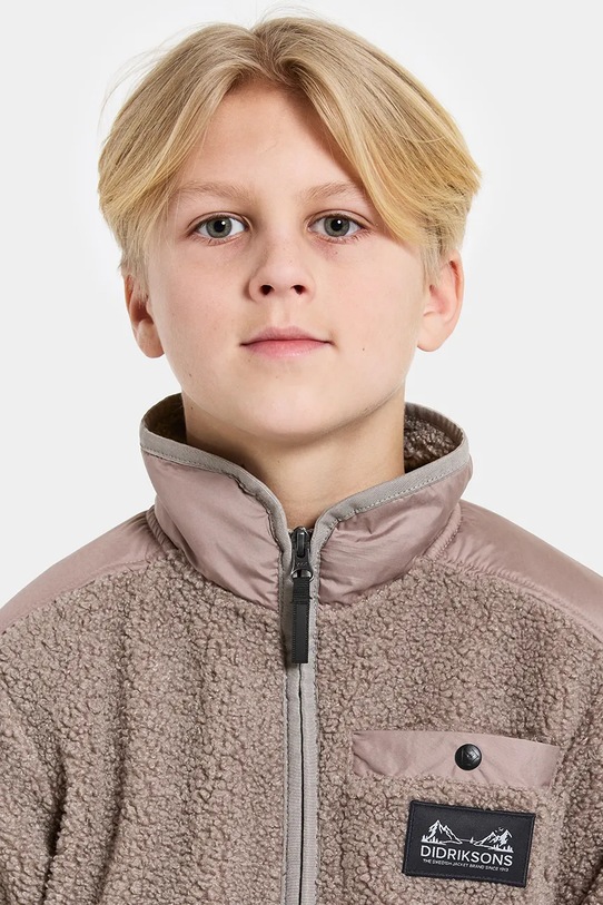 Суичър Didriksons EXA KIDS HALF Z 505638.9BYA кафяв