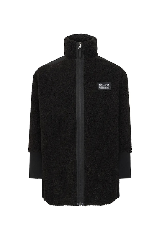 Дитяча кофта Didriksons AMPERE KIDS FZ L 505678.9BYA чорний AW25
