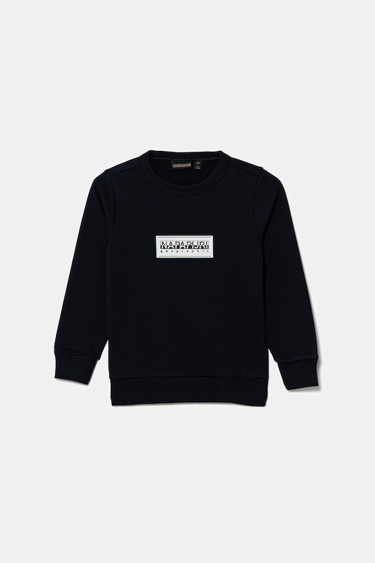 Παιδική μπλούζα Napapijri B-CHAMOIS στάμπα σκούρο μπλε NP0A4HY31761.98.128