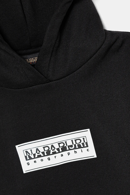 Chłopiec Napapijri bluza dziecięca B-CHAMOIS NP0A4HY40411.98.128 czarny