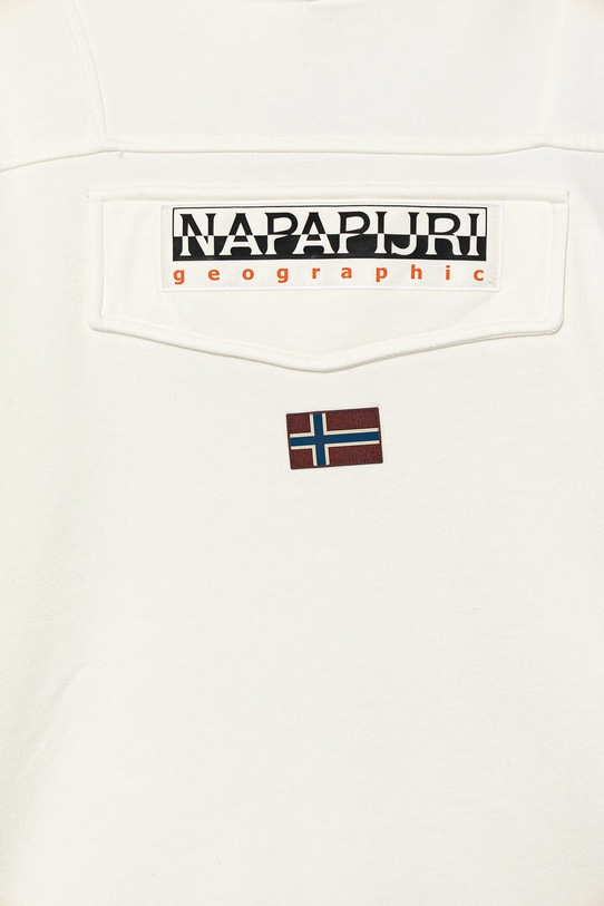 Chłopiec Napapijri bluza dziecięca BURGEE NP0A4I6T2061.134.172 biały