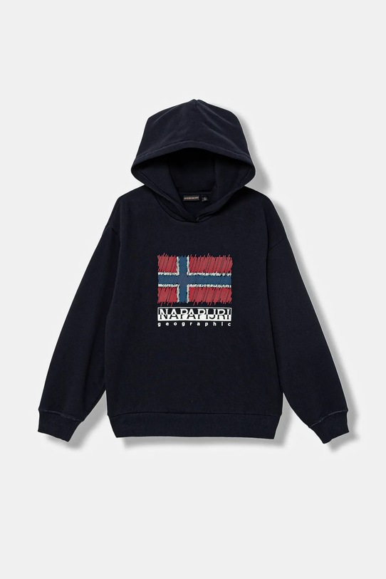 Napapijri bluza B-ADIGE z kapturem granatowy NP0A88ZX1761.134.172
