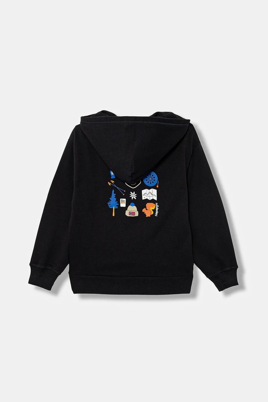 Dětská mikina Napapijri B-ADIGE NP0A88ZXF0X1.134.172 černá AW25