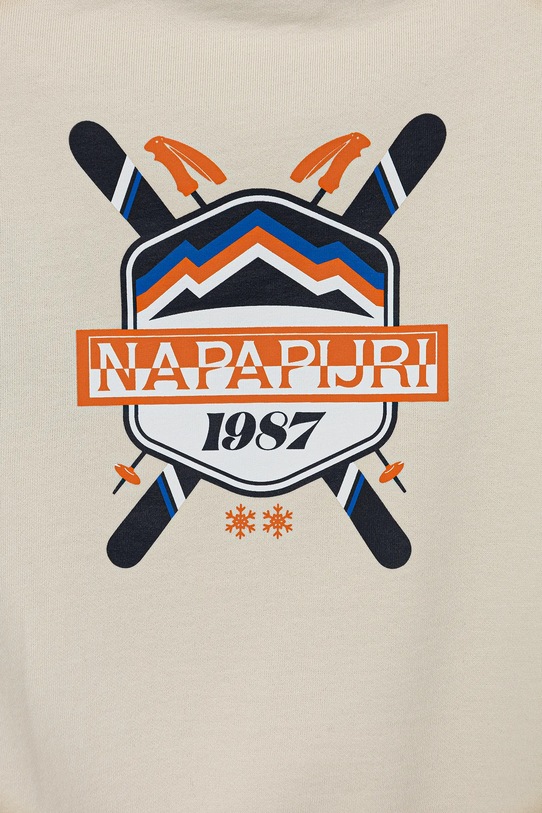 Napapijri bluza dziecięca B-ADIGE beżowy NP0A88ZXF0Y1.98.128