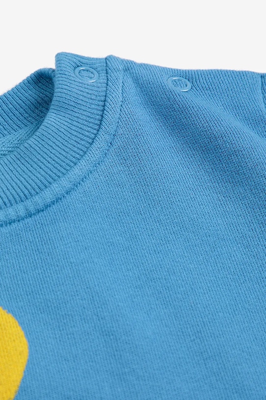 Fiú Bobo Choses csecsemő melegítőfelső pamutból Striped Duck 225AB047 kék