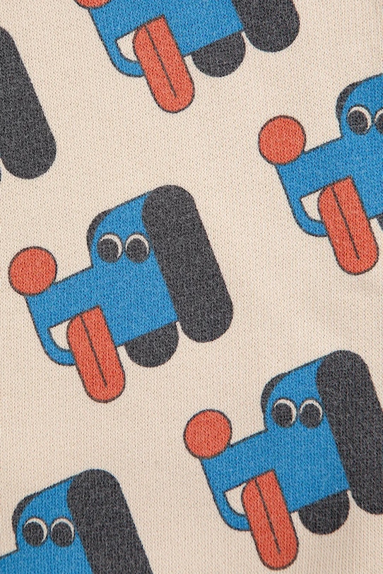 Fiú Bobo Choses csecsemő melegítőfelső pamutból Doggy Mate 225AB052 bézs