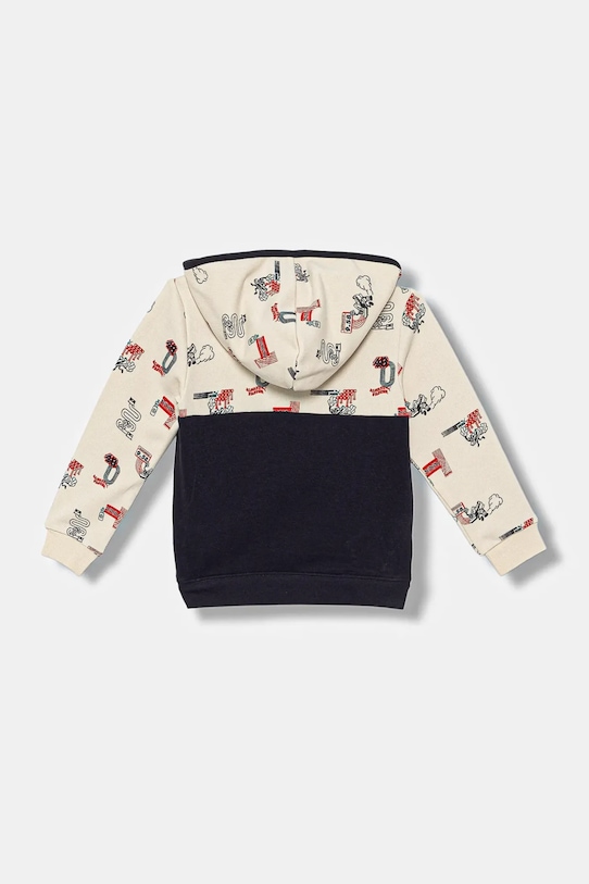 Παιδική μπλούζα Puma LITTLE RUNNERS Half-Zip Hoodie PS 688478. μπεζ AW25