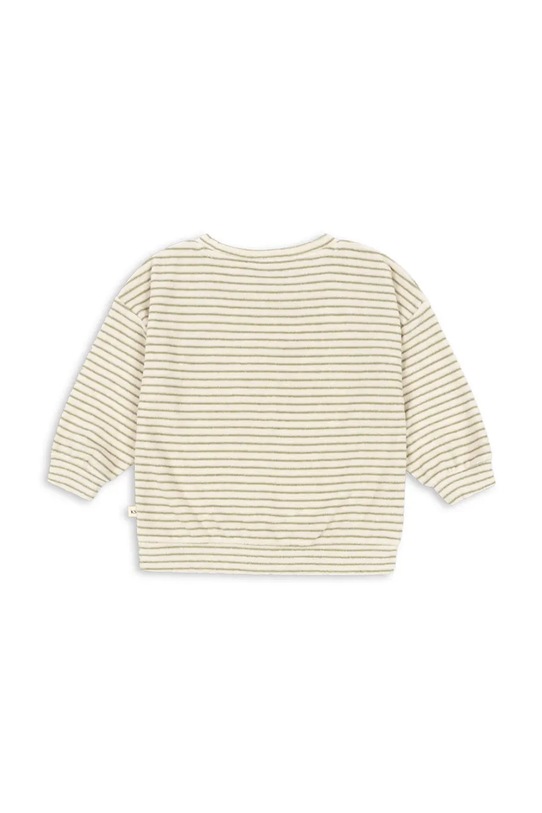 Konges Sløjd bluza dziecięca z bawełną ITTY SWEAT SHIRT GOTS KS103831.9BYA żółty AW25