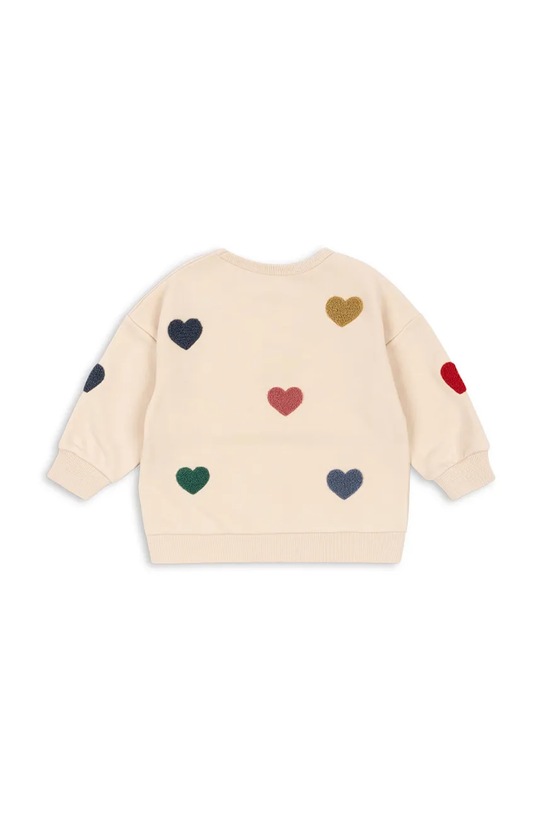 Chłopiec Konges Sløjd bluza dziecięca LOU TERRY SWEAT SHIRT OCS KS103871.9BYA beżowy