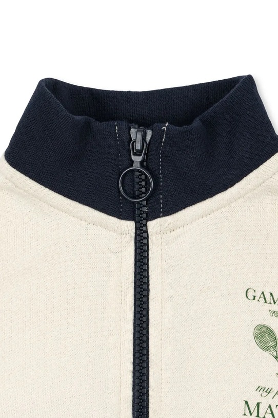 Chłopiec Konges Sløjd bluza LOUPY LOU HALF ZIP SWEAT OCS KS103872.9BYA granatowy