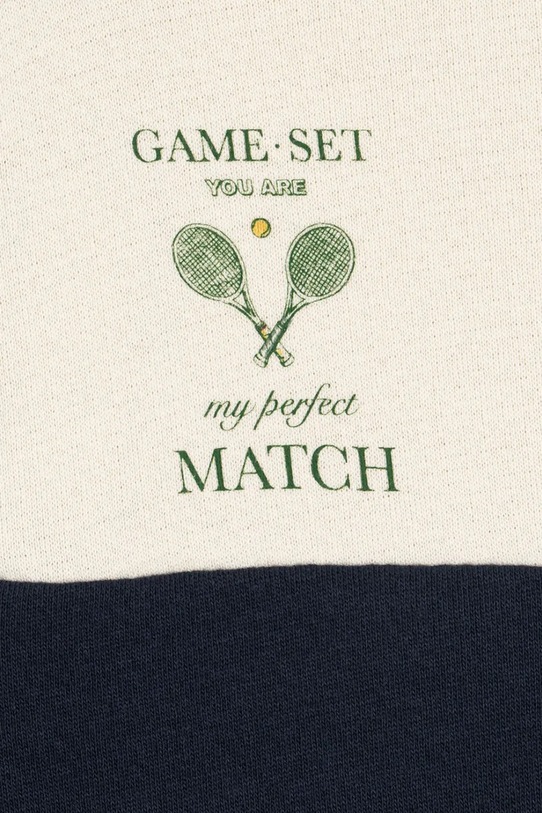 Konges Sløjd bluza LOUPY LOU HALF ZIP SWEAT OCS granatowy KS103872.9BYA