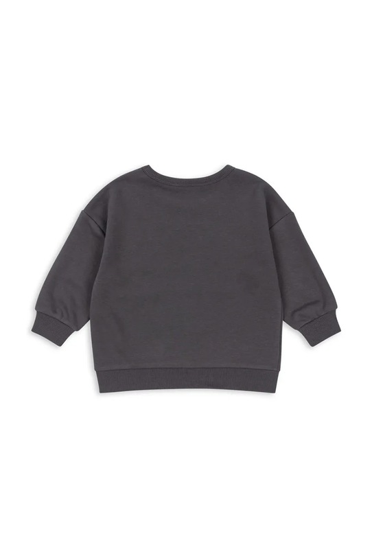 Chłopiec Konges Sløjd bluza dziecięca z bawełną LOU SWEAT SHIRT OCS KS103868.9BYA szary