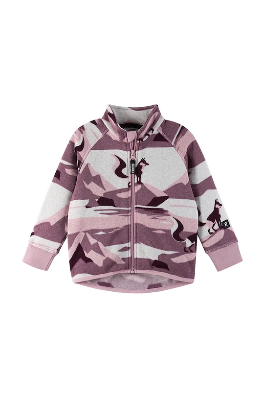 Reima bluza niemowlęca Ornament bez kaptura fioletowy 5200043A.9BYA