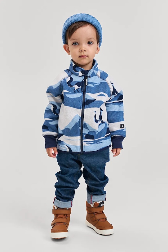 Reima bluza niemowlęca Ornament bez kaptura zielony 5200043A.9BYA