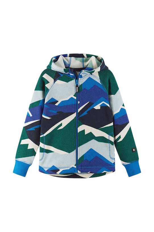 Reima hanorac polar pentru copii Northern cu modele albastru 5200044A.9BYA