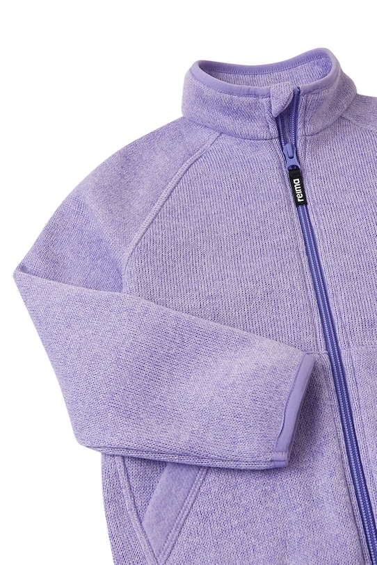 Detská fleecová mikina Reima Hopper fialová 5200050A.9BYA