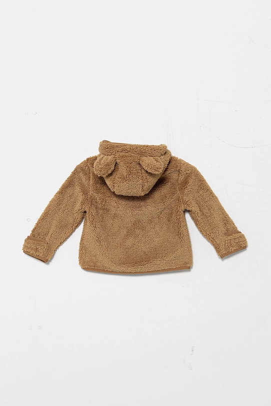 The North Face bluza niemowlęca BABY CAMPSHIRE F/Z HOODIE NF0A88VWBQ81 brązowy AW25