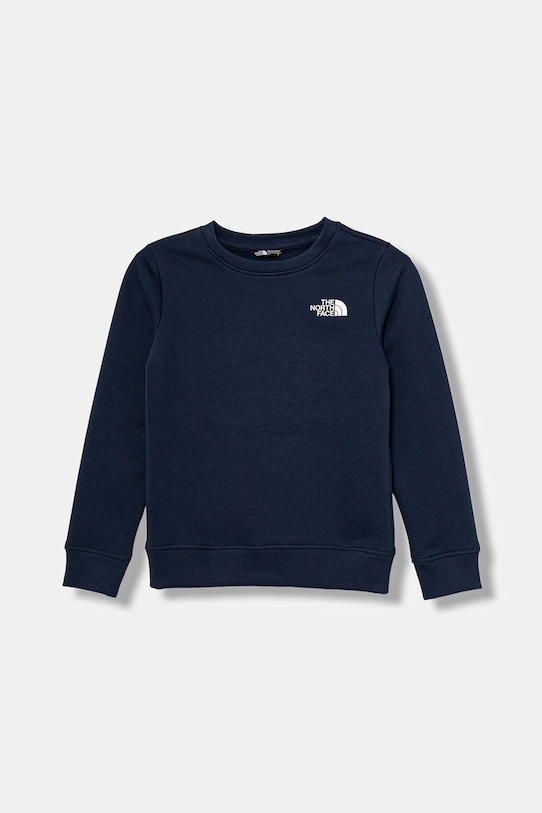 Παιδική μπλούζα The North Face TEEN BOX NSE REGULAR CREW NF0A89H7DIA1 σκούρο μπλε AW25