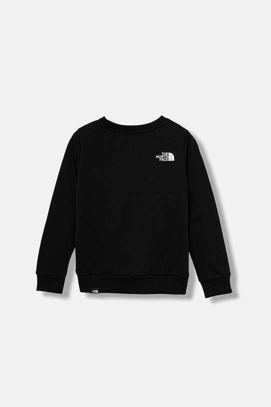 Παιδική μπλούζα The North Face TEEN SIMPLE DOME CREW NF0A8AXYJK31 μαύρο AW25