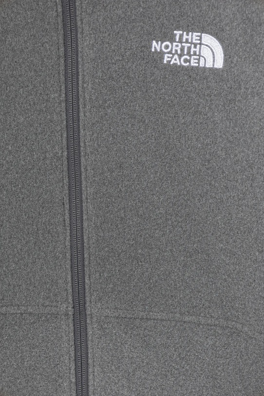 Chłopiec The North Face bluza dziecięca TEEN GLACIER FZ HOODIE NF0A8CVFCQI1 szary